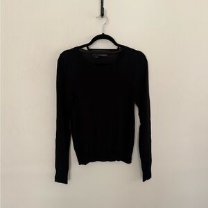 360 Sweater Open-back Crew Neck Sweater - Small